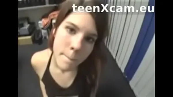 Mira tragando semen en la oficina - teenxcam.eu power tube