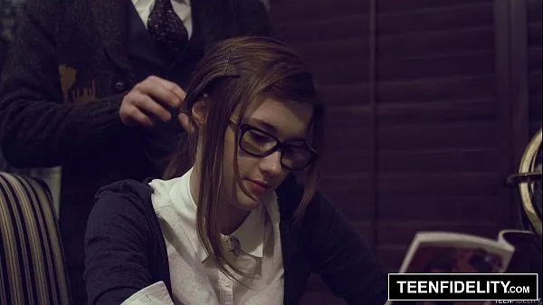 Watch TEENFIDELITY - Cutie Alaina Dawson Creampied on Teacher's Desk power Tube