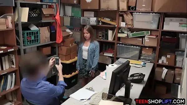 Watch Shoplifter Teen Caught And Fucked In The Backroom Office power Tube