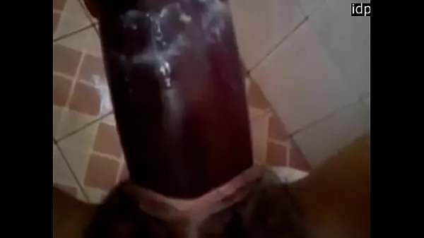 Watch WIndonesian teen masturbates with a eggplant power Tube