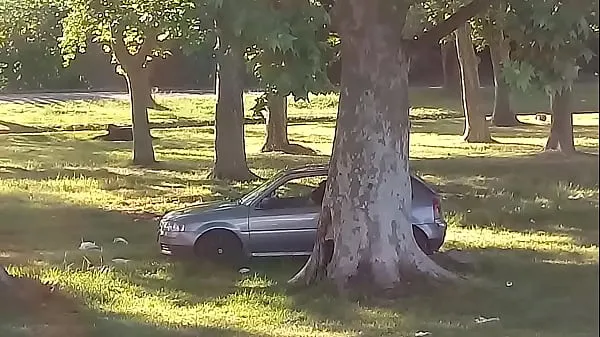 Mira Garchando al costado de la ruta power tube