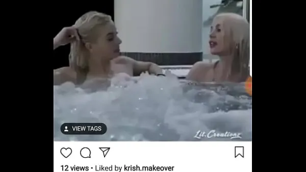 Watch Nipslip of model during a skinny dip video in London | big boobs & skinny dipping at same time | celeb oops without bra and panties | instagram power Tube