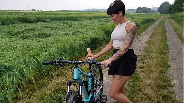 Watch Premiere! Bicycle fucked in public horny power Tube