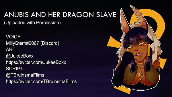 Watch ANUBIS AND HER DRAGON SLAVE ASMR power Tube