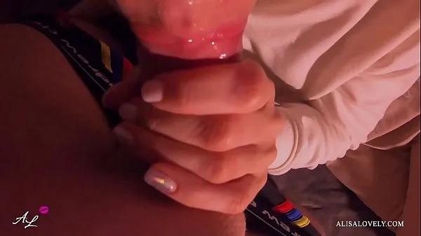 Watch Fuck Girlfriend's Hot Mouth and Cum on Lips POV power Tube