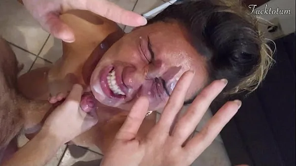 Girl orgasms multiple times and in all positions. (at 7.4, 22.4, 37.2). BLOWJOB FEET UP with epic huge facial as a REWARD - FRENCH audio पावर ट्यूब देखें