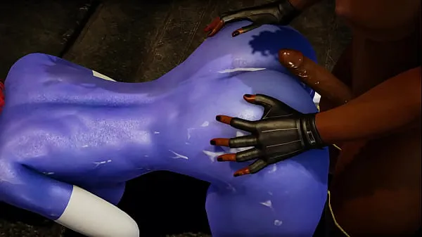 Mira Futa X Men - Mystique recibe un creampie de Storm - Porno 3D power tube