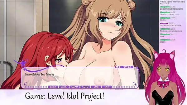 Παρακολουθήστε το VTuber LewdNeko Plays Lewd Idol Project Vol. 1 Part 4 power Tube