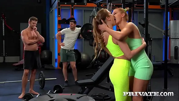 Watch Stunning Babes Alexis Crystal, Cherry Kiss and Martina Smeraldi milk 2 studs at the gym! Deepthroat, anal, squirting, fisting, DP and more in this wild orgy! Full Flick & 1000s More at power Tube