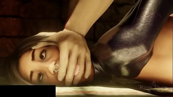 شاهد RopeDude Lara's BDSM أنبوب الطاقة