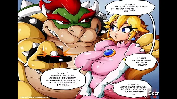 Se Super Mario Princess Peach Pt. 1 - The Princess is being fucked in the ass by Bowser while Mario is fighting to get to her || Cartoon Comic Parody Porn xxx power Tube