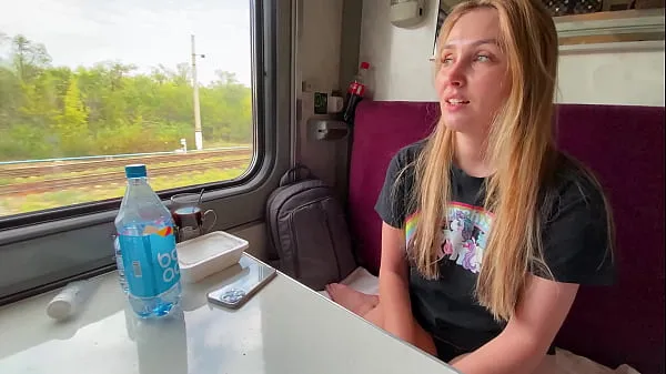 Nézze meg: Married stepmother Alina Rai had sex on the train with a stranger Power Tube