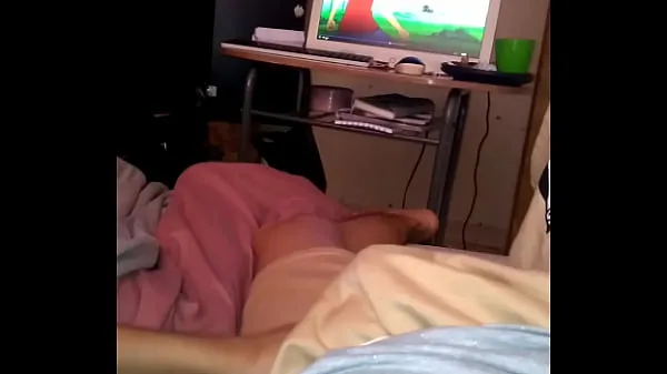 Tonton Homemade sex while watching a movie Power Tube