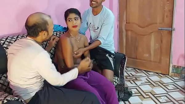 Amateur threesome Beautiful horny babe with two hot gets fucked by two men in a room bengali sex ,,,, Hanif and Mst sumona and Manik Mia 파워 튜브 시청