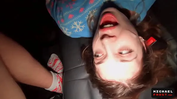 Nézze meg: WOW! Christmas Miracle!- In Christmas Real Fan Fuck Pornstar in Car - POV - Michael Frost and MihaNika69 Power Tube