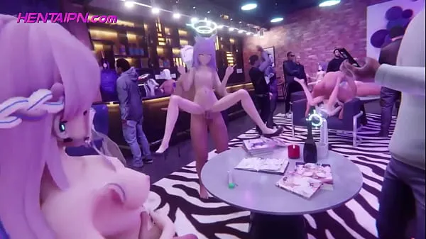 Mira REALISTA 3D HENTAI Seductor Sexo en grupo power tube